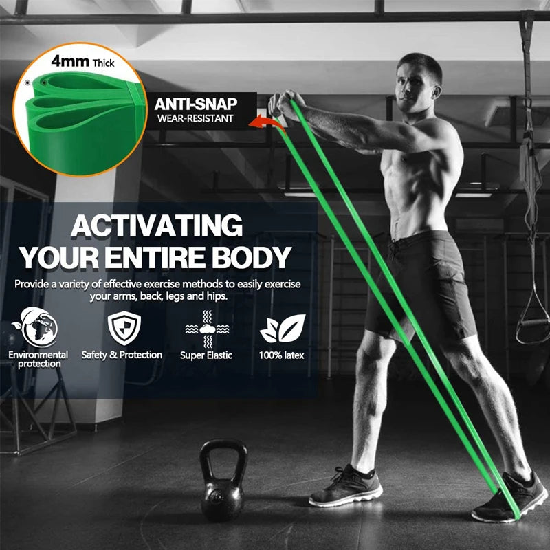 Bande de Résistance Élastique — Fitness & Pilates
