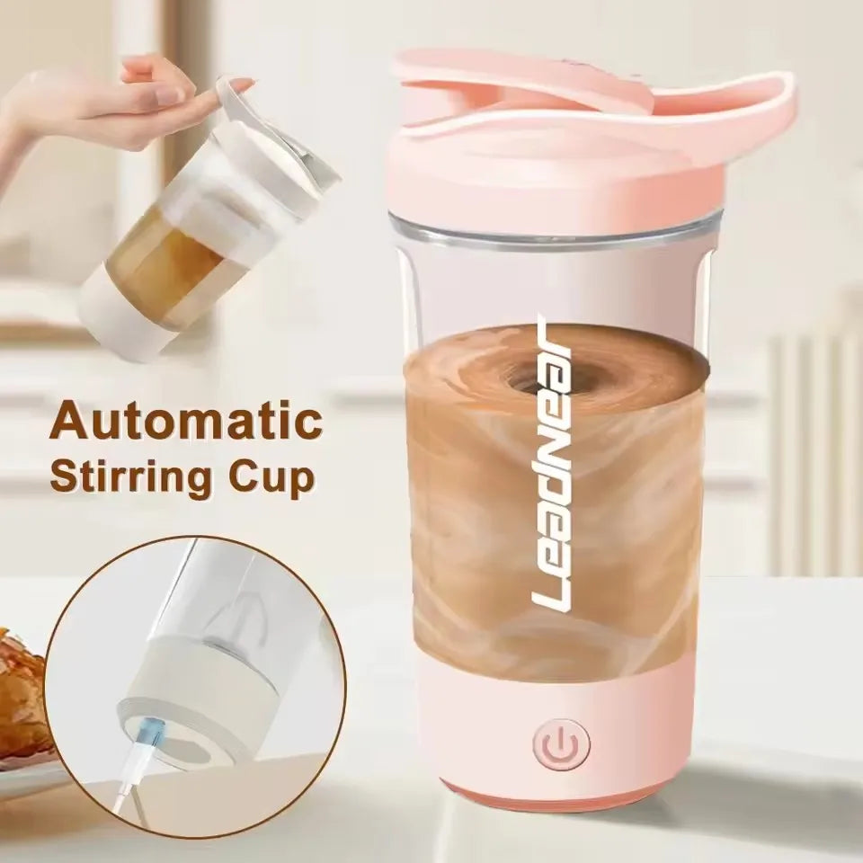 Shaker Électrique Portable — Mixeur Protéines & Boissons