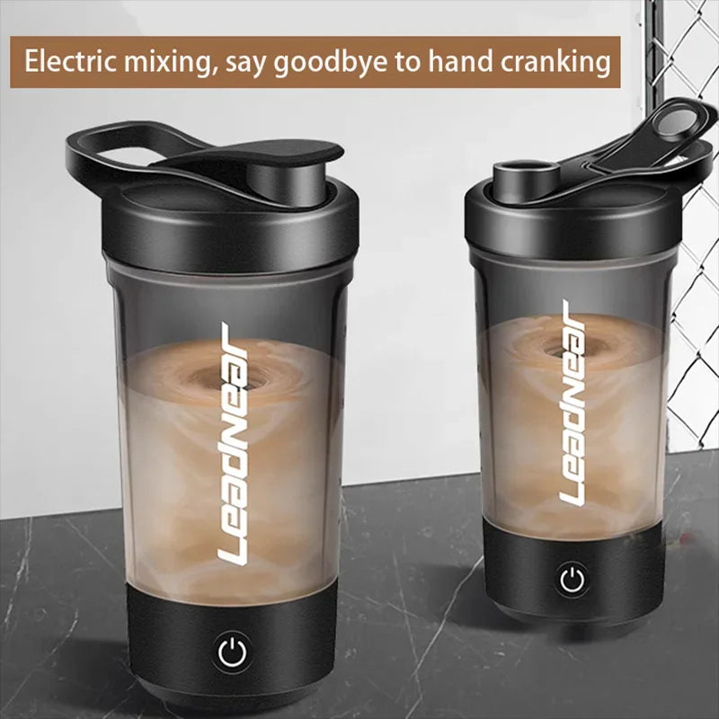 Shaker Électrique Portable — Mixeur Protéines & Boissons