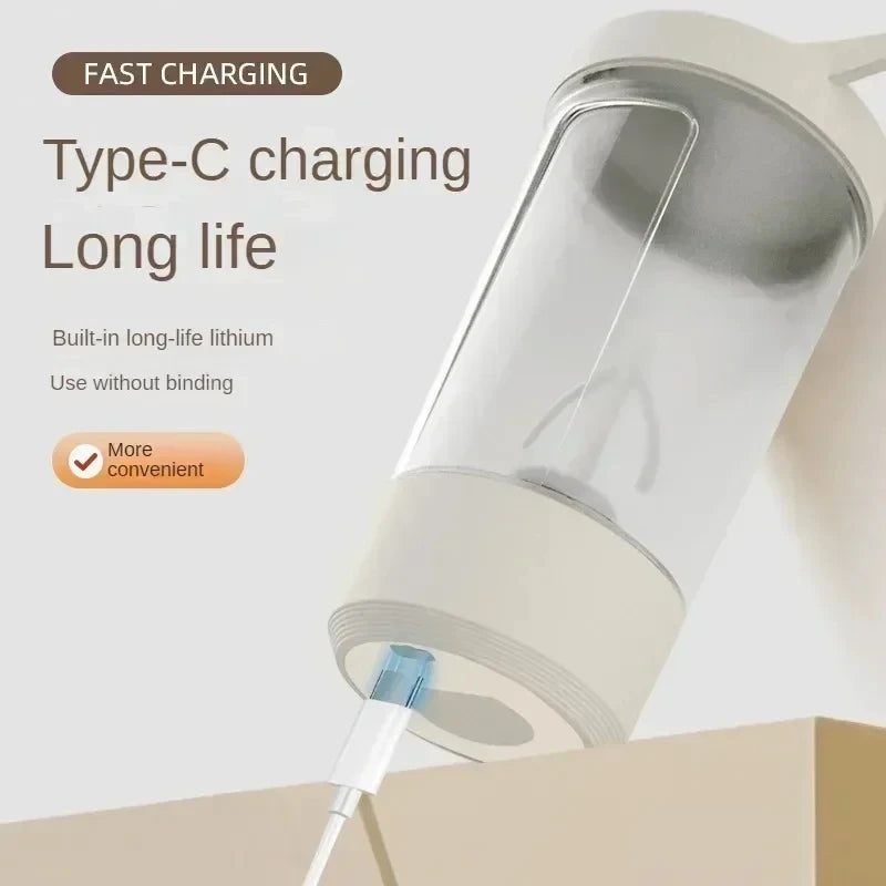Shaker Électrique Portable — Mixeur Protéines & Boissons