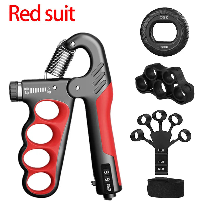 Extenseurs de Poignet Réglables 5-150kg — Musculation