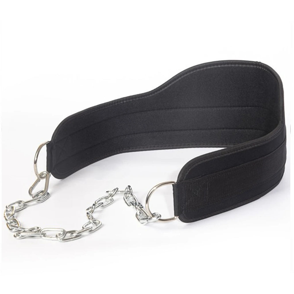Ceinture de Lest Néoprène avec Chaîne — Musculation