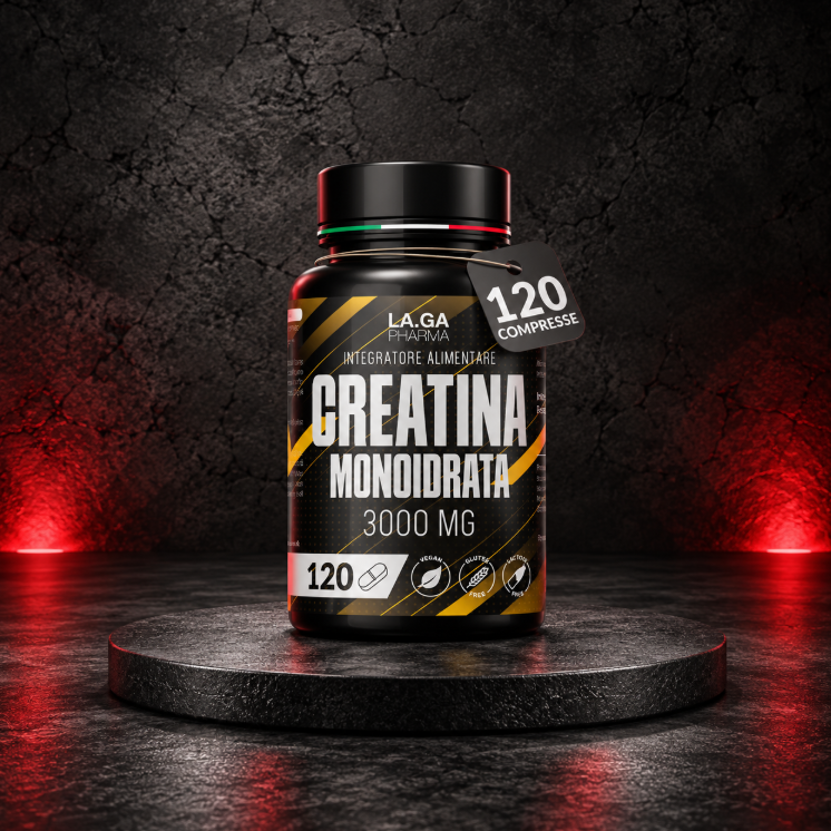 Créatine Monohydrate 3000mg — 120 comprimés végan